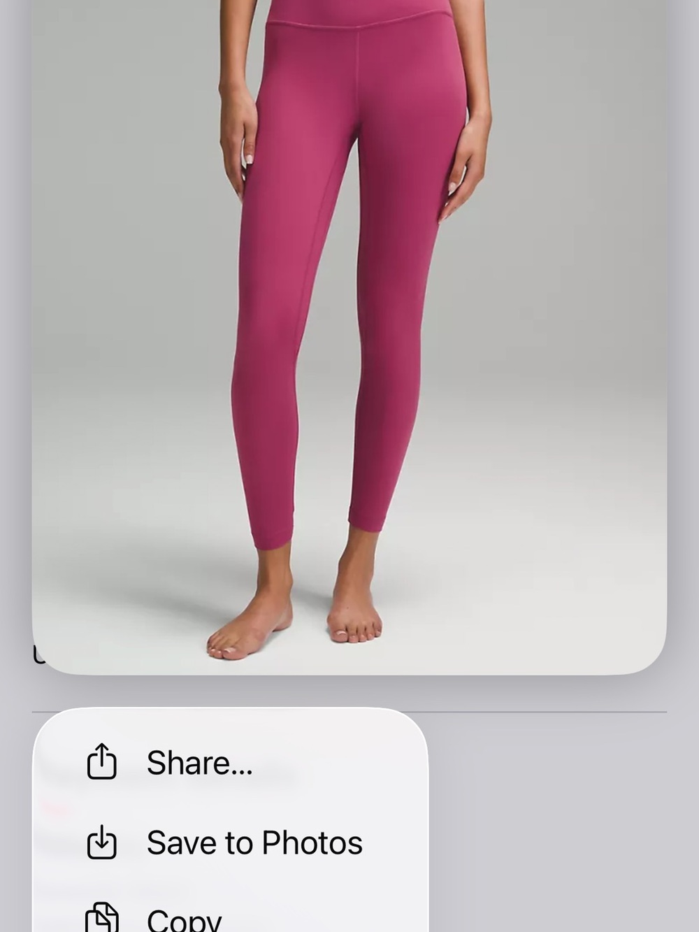 Lulu align high-rise pant 25”